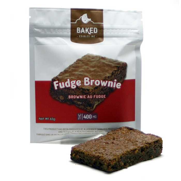 fudge-brownie-400mg-1.jpg Baked Fudge Brownie Candy - Image 1